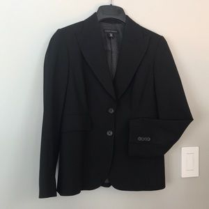 Black tailored Banana Republic blazer